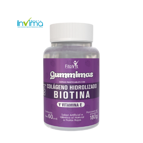 BIOTINA Y COLAGENO H GOMITAS X 60 UND