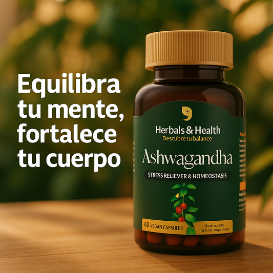 ASHWAGANDHA HERBALS & HEALTH X 60 UND